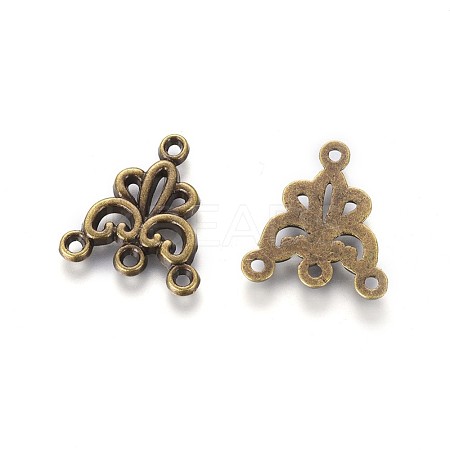 Tibetan Style Chandelier Components TIBEP-00428-AB-FF-1