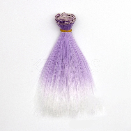 High Temperature Fiber Long Straight Ombre Hairstyle Doll Wig Hair DOLL-PW0001-029-01-1