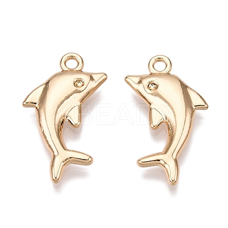 Rack Plating Alloy Pendants FIND-N005-06G-1