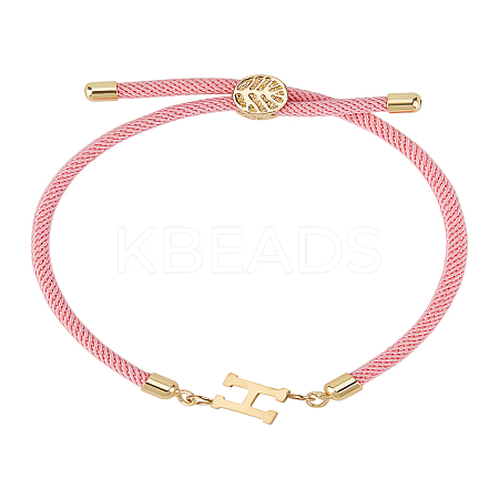 1Pc Adjustable Nylon Cord Slider Bracelets for Women BJEW-LP0001-32H-03-1