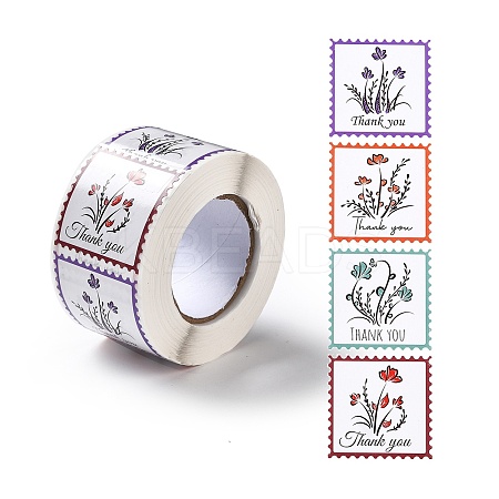 Thank You Stickers Roll LS-DIY-B045-09-1