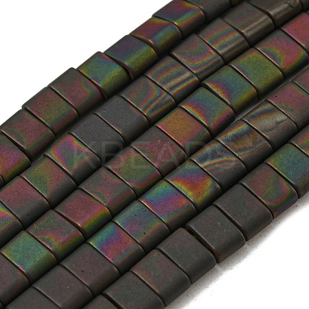 Electroplated Non-magnetic Synthetic Hematite Beads Strands G-C106-B01-05B-1