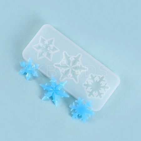 Christmas Theme DIY Snowflake Pendant Silicone Molds LS-DIY-F114-33-1
