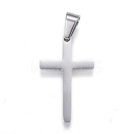 Tarnish Resistant 304 Stainless Steel Pendants STAS-H329-59P-1