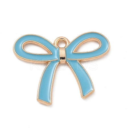 Alloy Enamel Pendants ENAM-A008-10KCG-05-1