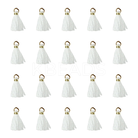 Polycotton(Polyester Cotton) Tassel Pendant Decorations FIND-YW0004-58C-1