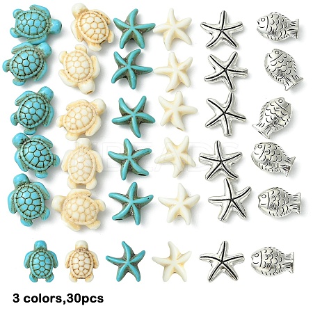 Ocean Theme Jewelry Making Findings Beads Kits DIY-YW0011-22A-1