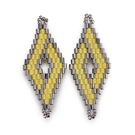 MIYUKI & TOHO Handmade Japanese Seed Beads Links SEED-E004-C25-1