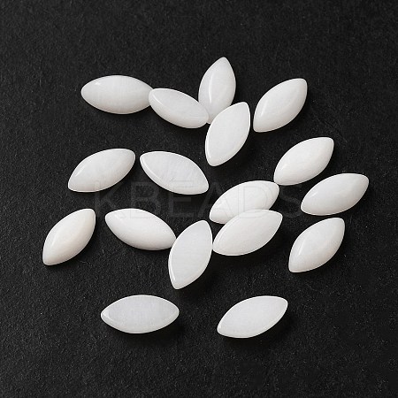 Natural White Jade Dyed Cabochons G-F772-01B-08-1
