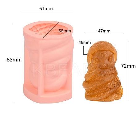 Twelve Animals Ice Cream DIY Food Grade Silicone Statue Mold PW-WG32992-08-1