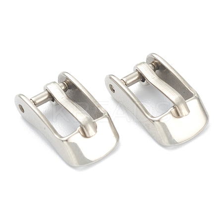 Non-Tarnish 304 Stainless Steel Watch Straps Buckle Replacement LS-STAS-J035-A-1