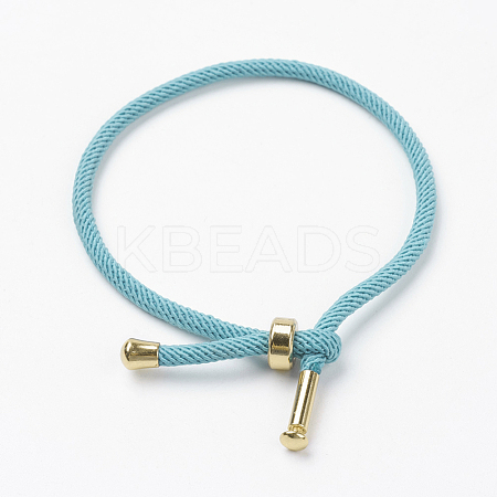 Cotton Twisted Cord Bracelet Making MAK-L012-01-1