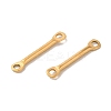 Ion Plating(IP) 304 Stainless Steel Connector Charms STAS-Q323-04C-G-2
