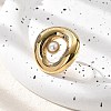 304 Stainless Steel Open Cuff Finger Rings for Women STAS-Z112-13G-1