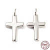 Rhodium Plated 925 Sterling Silver Charms LS-STER-Q190-07P-1