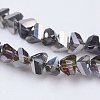 Electroplate Glass Beads Strands EGLA-J145-4mm-HP01-3