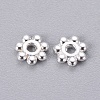 Tibetan Style Alloy Daisy Spacer Beads K08SK022-01S-NR-1