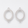 Tarnish Resistant 201 Stainless Steel Links connectors STAS-S106-09P-1