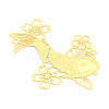 Brass Filigree Big Pendants KKC-T003-06G-2