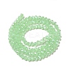 Electroplate Imitation Jade Glass Rondelle Beads Strands LS-EGLA-F050B-02AB-2