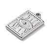 Tarnish Resistant 304 Stainless Steel Pendant Rhinestone Settings STAS-M323-56P-2