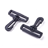 Plastic Swivel Lobster Claw Clasps LS-KY-WH0020-23D-1