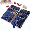 Square Chinese Style Brocade Zipper Bags with Tassel PW-WG45645-09-1