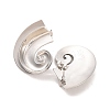 Brass Cubic Zirconia Stud Earrings for Women EJEW-U015-12P-2