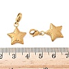 Star 304 Stainless Steel Pendants Decoratons STAS-K306-11G-3