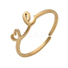 304 Stainless Steel Cuff Rings for Women RJEW-D285-01G-E-1
