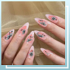 3Pcs Flower ABS Plastic Self Adhesive Nail Art Stickers MRMJ-SP0001-23-5