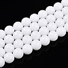 Baking Paint Opaque Glass Beads Strands GLAA-T032-P10mm-02-1