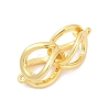 Brass Connector Charms Links KK-M311-18G-2