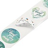 1 Inch Thank You Theme Paper Stickers X-DIY-L035-011C-4