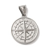 Non-Tarnish 304 Stainless Steel Pendants LS-STAS-B073-04P-1