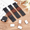 20 Sets Felt Furniture Pads with Hook and Loop Fasteners for Sled Chair FIND-BC0003-12-5