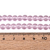 Transparent Glass Beads Strands GLAA-T032-T6mm-24-2