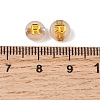 Luminous Transparent Acrylic Beads OACR-P037-01B-R-4