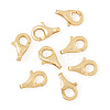 8Pcs Brass Lobster Claw Clasps KK-TA0002-68-2