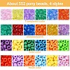 DIY Acrylic Beads Bracelets Jewelry Making Kits DIY-YW0010-64-3