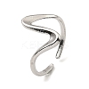 Non-Tarnish 304 Stainless Steel Open Cuff Rings X-RJEW-Z018-24P-1