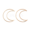 Eco-Friendly Brass Linking Rings KK-P155-64RG-NR-1