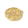 Brass Micro Pave Cubic Zirconia Pendants KK-P290-52G-02-2