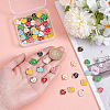 Alloy Enamel Charms ENAM-PH0002-90-3