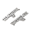 Non-Tarnish 201 Stainless Steel Pendants STAS-A090-28A-P-2