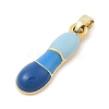 Alloy Enamel Pendants ENAM-S023-01G-I-3
