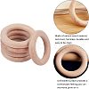 Beech Wood Linking Rings WOOD-FG0001-07B-5