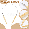 1Pc Bamboo Circular Knitting Needles FIND-WR0012-46A-3