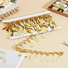 5 Yards Polyester Ribbons with Teardrop Tassel OCOR-LP0003-06-1