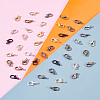 270pcs 9 Colors Zinc Alloy Lobster Claw Clasps FIND-LP0002-03-3